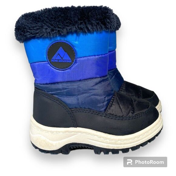 Nova Mountain Boys Size 8 Snow Boots - Picture 3 of 7
